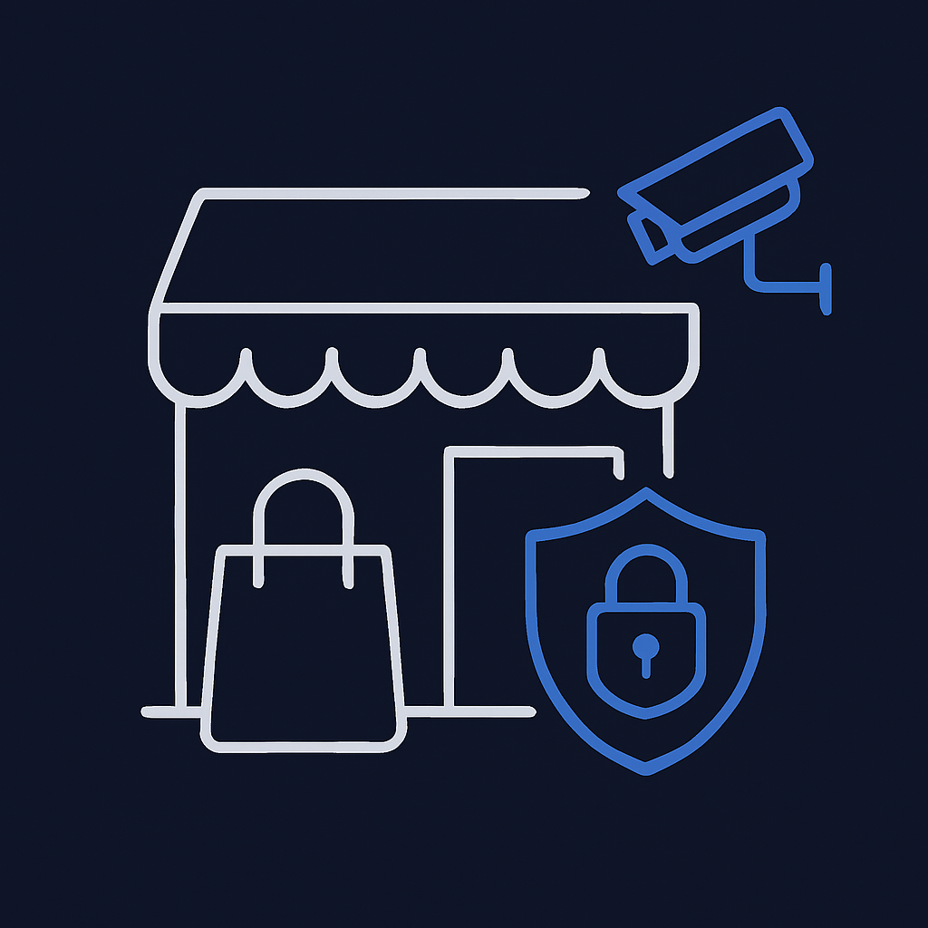 Retail Store Security System in Hampshire
